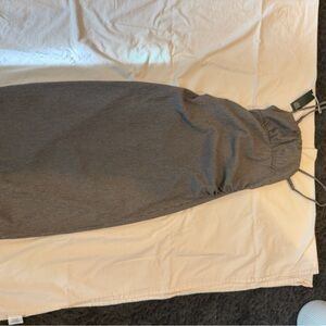 Target wild fable open back midi checkered dress with tags